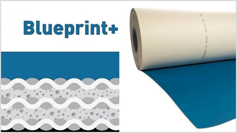 Усиленная резина Blueprint+ для изготовления упаковки<